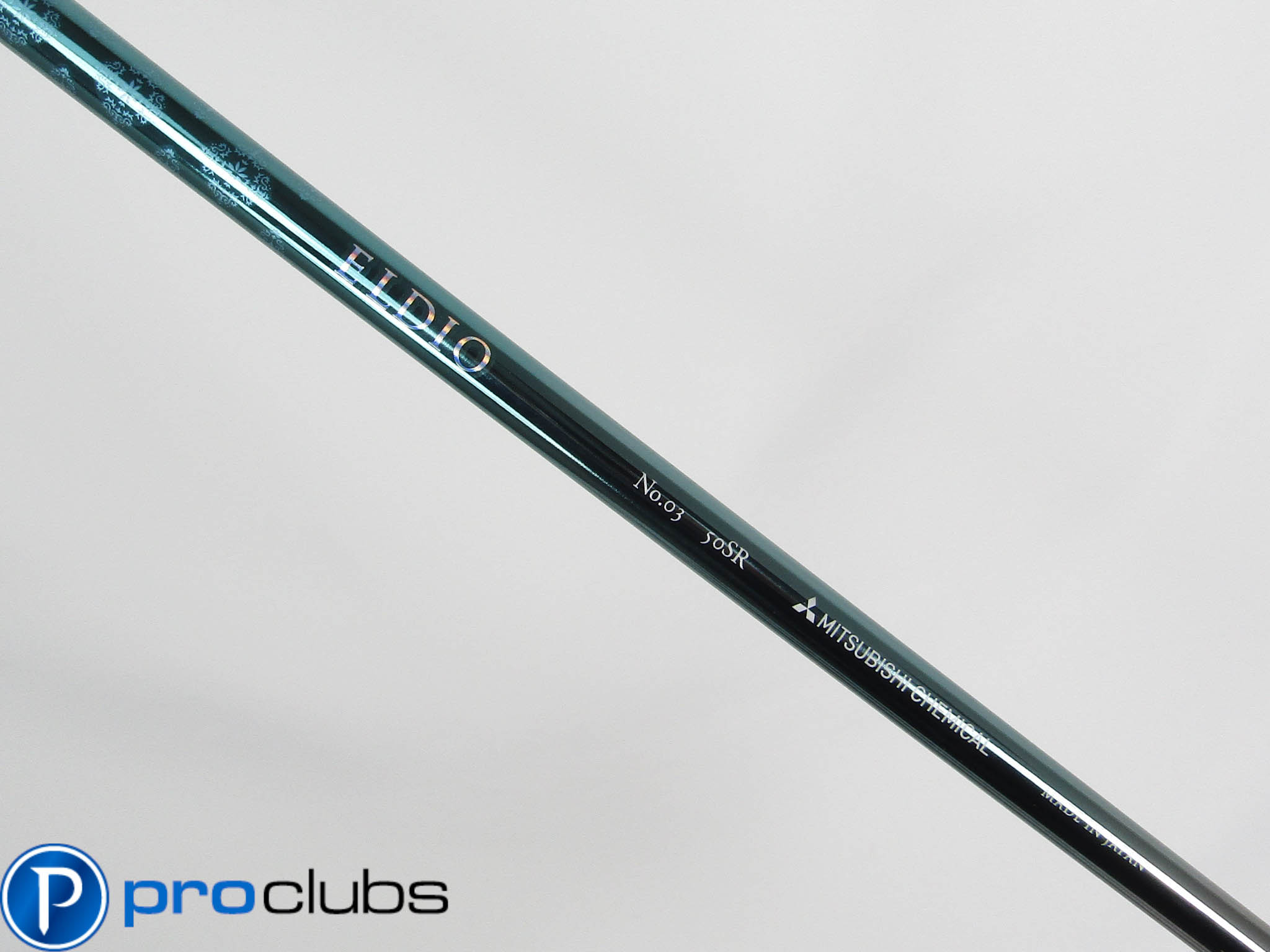 NEW MITSUBISHI CHEMICAL ELDIO (TURQUOISE) 50 SR-FLEX DRIVER SHAFT